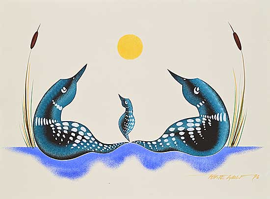 #1413 ~ Wolf - Untitled - Toward the Sun