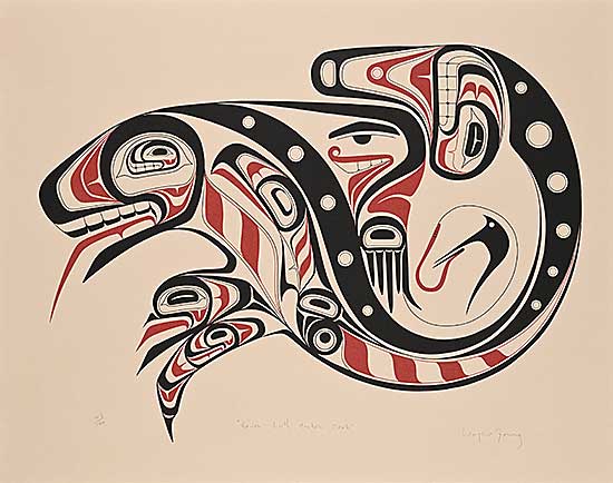 #1415 ~ Young - Raven with Broken Beak  #158/160