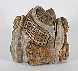 #1371 ~ Thomas - Untitled - Family and Corn