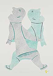 #1378 ~ Tiktaalaaq - A Man Frightened by His Shadow  #6/40