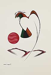 #1379 ~ Tobacco - Untitled - Bird Spirit