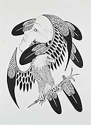 #1411 ~ Wolf - Untitled - Spirit Rising