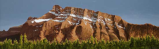 #26 ~ Bowen - Untitled - Mountain Range