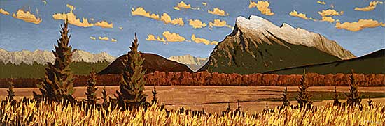 #27 ~ Bowen - Untitled - Rundle Mountain