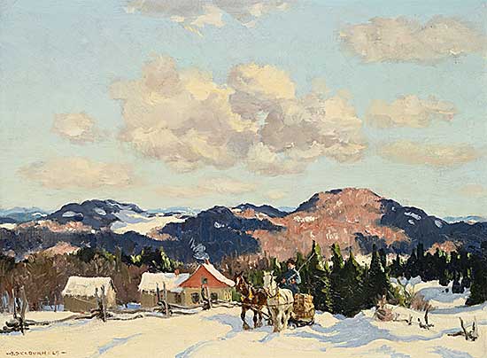 #61 ~ Coburn - The Logging Team, Eastern Townships