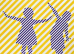 #65 ~ Comtois - Untitled - Dancing Silhouettes