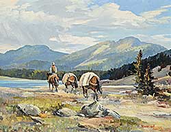 #74 ~ Crockford - Untitled - Packing in Kananaskis Forest Reserve