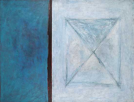 #126 ~ Hadala - Beside the Blue [Diptych]