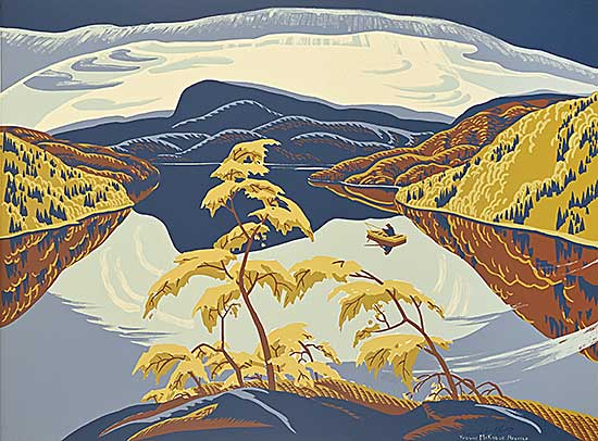 #150 ~ Housser - Evening, Nipigon River