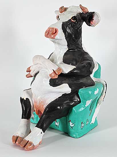 #151 ~ Hughes - Untitled - Bovine Gal