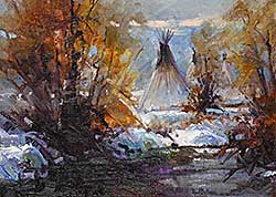 #92 ~ Dykman - Untitled - Wintering in the Valley