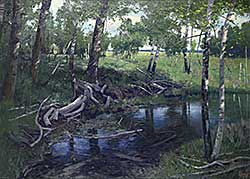 #100 ~ Flodberg - Shaded Pond