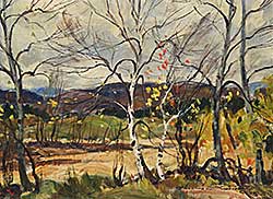 #104 ~ Garside - Untitled - Fall Scene