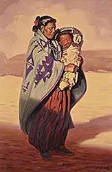 #125 ~ Grinnell - In Cradling Arms, Navajo
