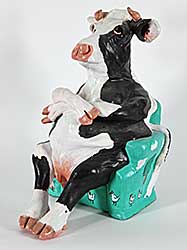 #151 ~ Hughes - Untitled - Bovine Gal