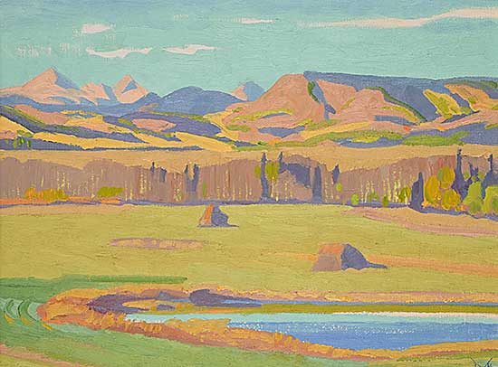 #170 ~ Kerr - Mesa Butte, Autumn