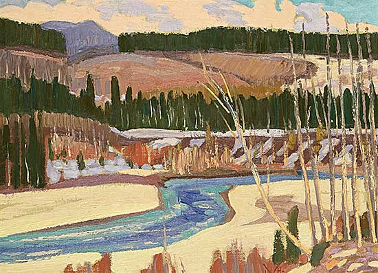 #172 ~ Kerr - Elbow River, Spring, Forest Reserve