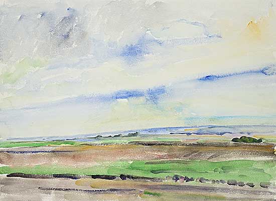 #181 ~ Knowles - Untitled - Light Landscape