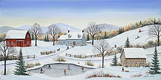 #203 ~ Mark - Untitled - Skating and Sledding