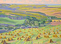 #169 ~ Kerr - Hayfield Near Millarville