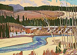 #172 ~ Kerr - Elbow River, Spring, Forest Reserve