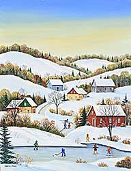 #202 ~ Mark - Untitled - Heading to the Rink