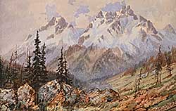 #204 ~ Martin - Untitled - Mountain Landscape