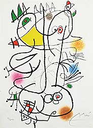 #217 ~ Miro - Le Miroir de l'Homme par les Betes  #91/200