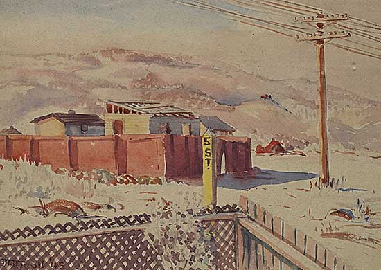 #232 ~ Nicoll - Untitled - 5th Street, 1945