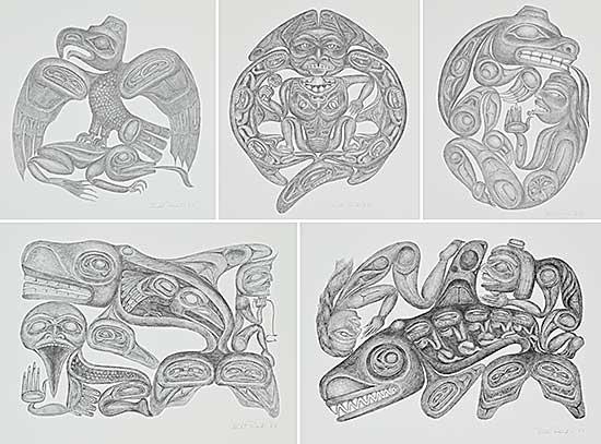 #272.1 ~ Reid - Haida Myths  #174/200