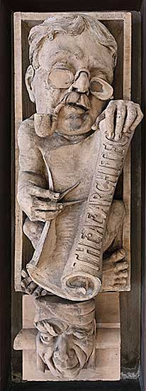 #294 ~ School - The AE Architect and Additional Gargoyle