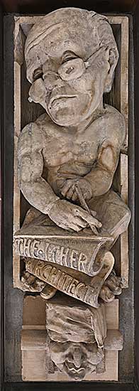 #295 ~ School - The Ither Architect and Additional Gargoyle