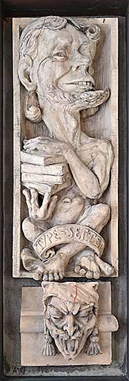 #297 ~ School - Typesetter and Additional Gargoyle