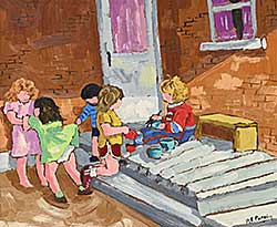 #247 ~ Paquin - Enfants sur la Galerie