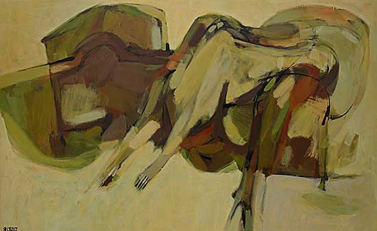 #330 ~ Spickett - Untitled - Abstract Form