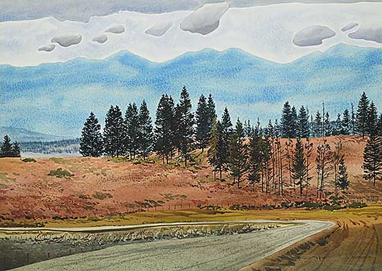 #344 ~ Thomson - Untitled - Autumn Road