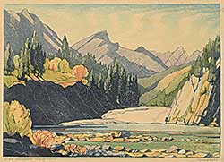 #310 ~ Shelton - Bow Falls Banff, Ed. 2 #12/100