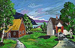 #320 ~ Simard - Along the St. Lawrence River [Charlevoix]