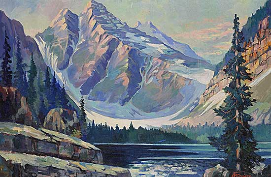 #2017 ~ Barker - Untitled - Mountain Lake