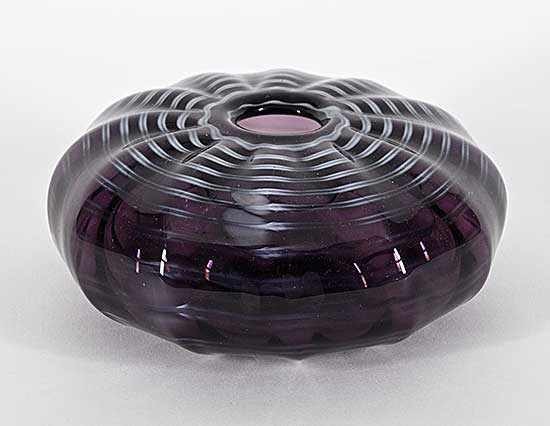 #2029 ~ Bavin - Untitled - Small Purple Vase