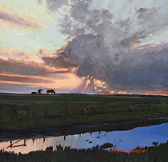 #2032 ~ Berg - By the Pond