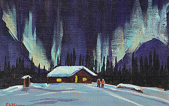 #2056 ~ Brown - Untitled - Northern Lights