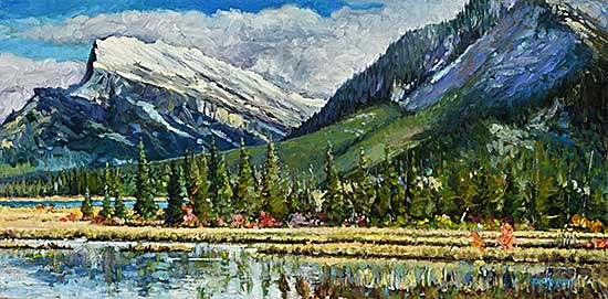 #2062 ~ Burrow - Mountain Majesty - Mt. Rundle