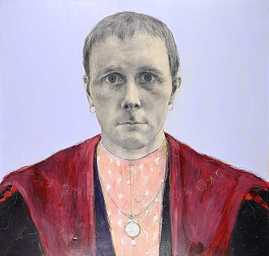 #2067 ~ Campbell - Untitled - Portrait of a Man