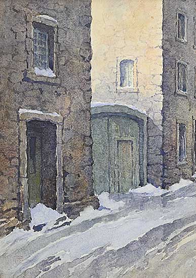 #2069 ~ Caron - Untitled - Winter Street