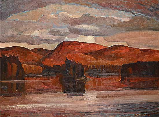 #2079 ~ Coucill - Nocturne in Autumn [Oxtongue Lake Haliburton]