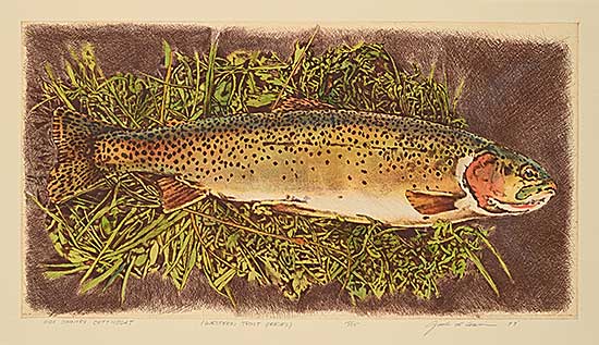 #2081 ~ Cowin - High Country Cutthroat [Western Trout Series]  #15/15