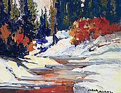 #2002 ~ Adams - Untitled - Winter Stream