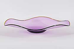 #2025 ~ Bavin - Untitled - Purple Bowl with Gold Trim