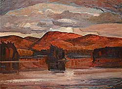 #2079 ~ Coucill - Nocturne in Autumn [Oxtongue Lake Haliburton]